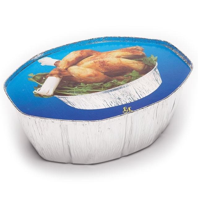 TAPA CARTÓN OVALADA PARA ENVASE DE ALUMINIO - 247x188 MM (1250 Unidades)