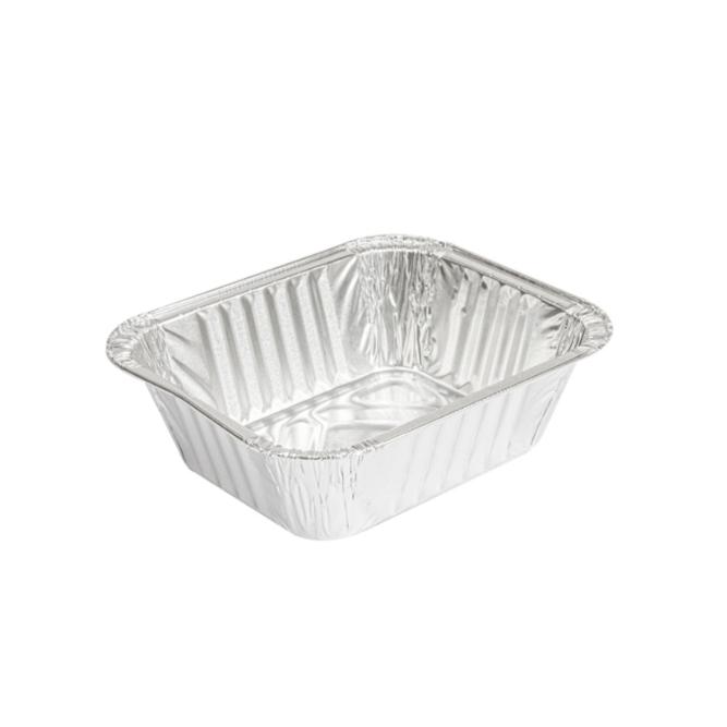 ENVASE RECTANGULAR DE ALUMINIO - 500 ML