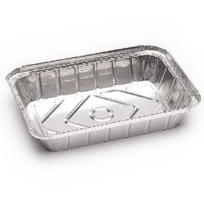 ENVASE RECTANGULAR DE ALUMINIO - 910 ML