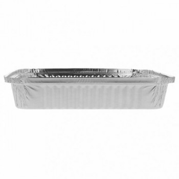 ENVASE RECTANGULAR ALUMINIO - 1,1 L
