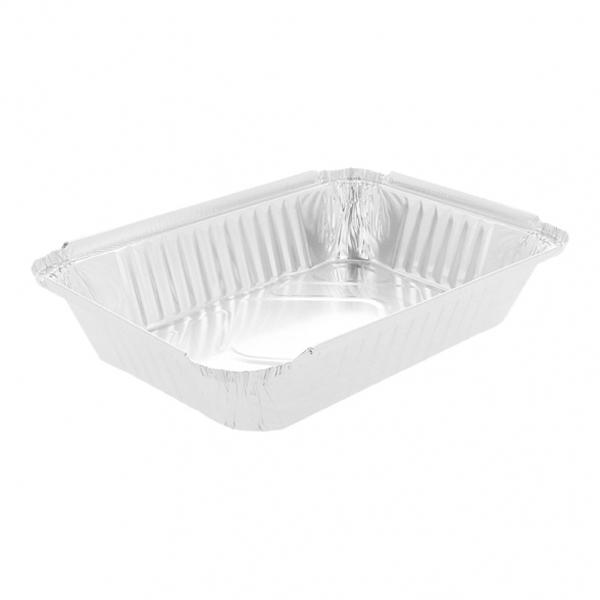 ENVASE RECTANGULAR DE ALUMINIO - 900 ML