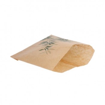 BOLSA KRAFT ANTIGRASA PARA PATATAS FRITAS - 20x20 CM