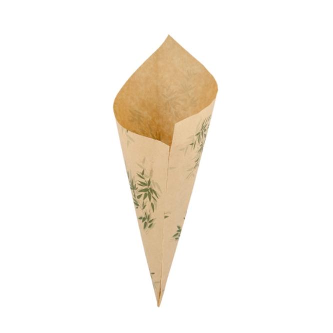 PAPELINA DE PUNTA ANTIGRASA FEEL GREEN - 21x21+34 CM (2000 Unidades)