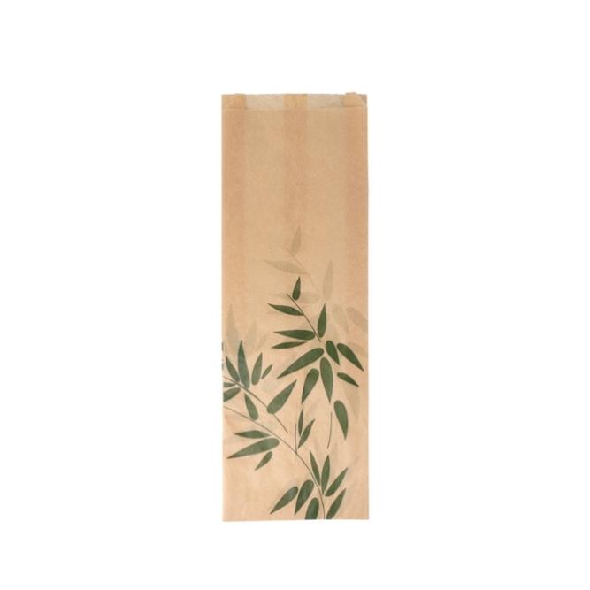 BOLSA KRAFT CHAPATA FEEL GREEN - 10+4x35 CM (500 Unidades)