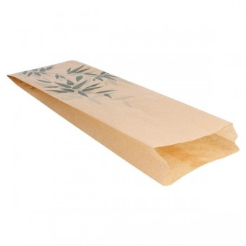 BOLSA KRAFT CHAPATA FEEL GREEN - 10+4x35 CM