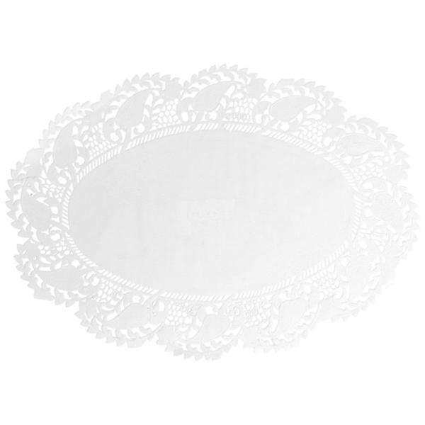 OVAL BLANCO CALADO - 18x27 CM (250 Unidades)