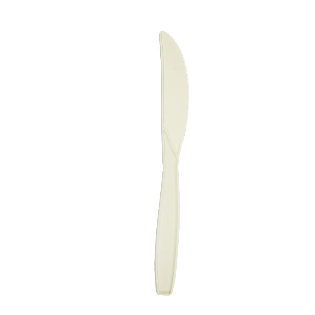 CUCHILLO REUTILIZABLE 20 USOS ACABADO NATURAL - 16,5 CM (1000 Unidades)