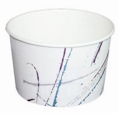 TARRINA DE PAPEL PARA HELADO DISEÑO VINTAGE VOLARE OUTLET - 120 ML (500 Unidades)