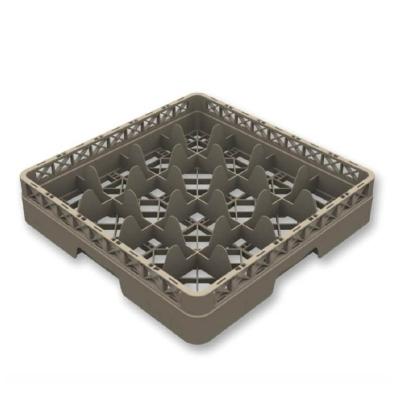 CESTA FLAP RACK CON BASE ABIERTA 16 COMPARTIMENTOS