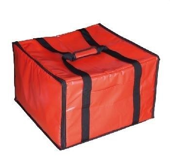 MALETA TÉRMICA TRANSPORTE DELIVERY 6 CAJAS DE PIZZA - 51x48x34 CM