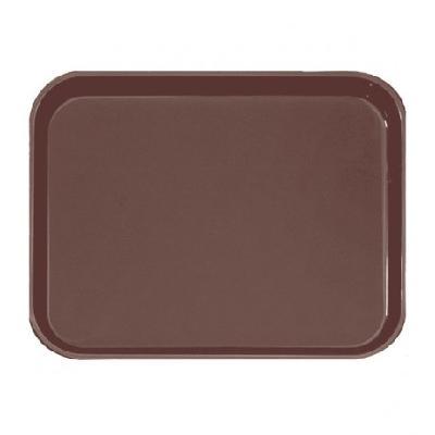 BANDEJA MARRÓN AUTOSERVICIO ANTIDESLIZANTE - 38x51 CM
