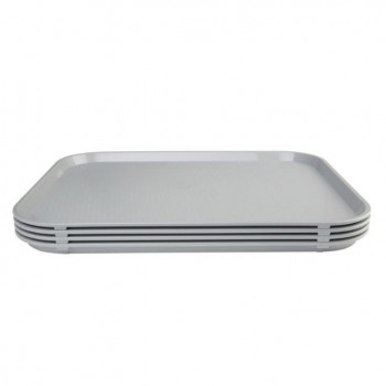 BANDEJA AUTOSERVICIO ANTIDESLIZANTE MARCA OLYMPIA - 35x45 CM