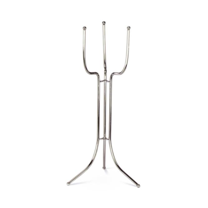 PIE DE CUBITERA / CHAMPANERA ARAÑA  DE ACERO INOXIDABLE - 22,9x75,6 CM