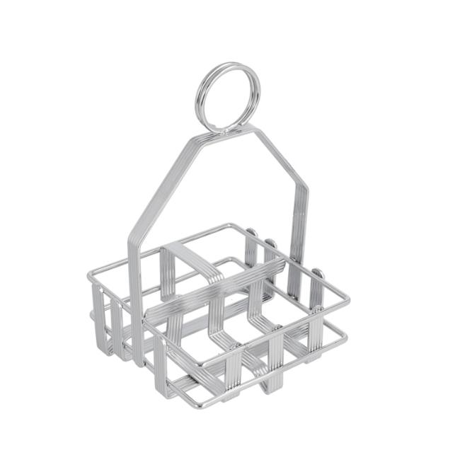 RACK PARA SOBRES DE: SAL, PIMIENTA O AZÚCAR EN ACERO INOXIDBALE