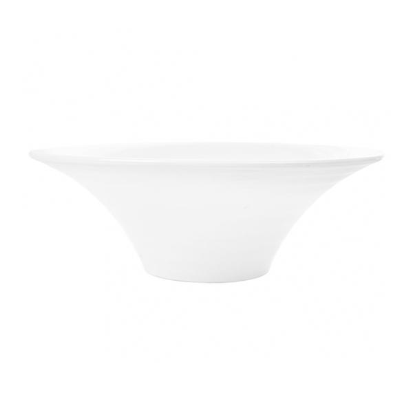 BOL DE PORCELANA BLANCA - 25,5x9 CM