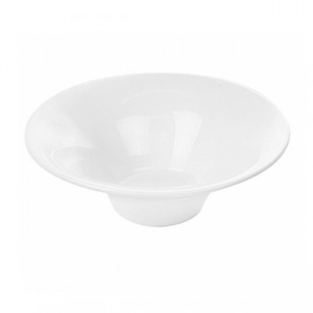 BOL DE PORCELANA BLANCA - 25,5x9 CM