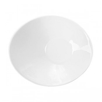 BOL ALARGADO DE PORCELANA BLANCA  - 700 ML