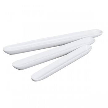 RABANERA OBLONDA DE PORCELANA BLANCA - 29,5 CM