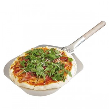 PALA DE ALUMINIO PARA PIZZA MANGO DE MADERA - 30,5x35,6x69 CM