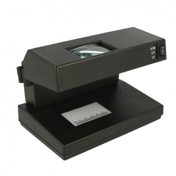 DETECTOR DE BILLETES FALSOS POR LUZ ULTRAVIOLETA