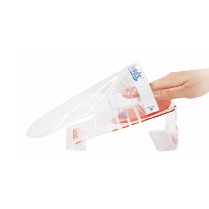 KIT HIGIÉNICO CON SOPORTE PARA GUANTES CON PULSERA MAGNÉTICA