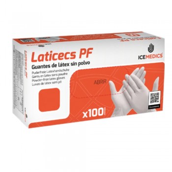 PAQUETE 100 GUANTES DE LATEX AQL 1.5 CAT III - TALLA L