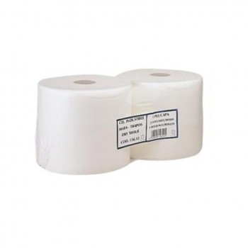 ROLLO DE 360 PAÑOS BLANCOS APTOS PARA CONTACTO ALIMENTARIO - 26x26 CM