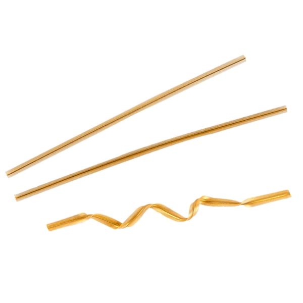 CIERRE METÁLICO PASTIFICADO PARA BOLSAS - 9,5 CM