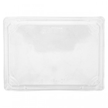 TAPA TRANSPARENTE PARA BANDEJA ALIMENTARIA DE MADERA - 18x13x4 CM