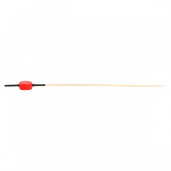 PICK PINCHITO DE BAMBÚ CON BOLA ROJA - 12 CM