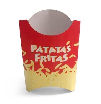 CAJETILLA CARTONCILLO FRITAS OUTLET - 12x5x8,5 CM (1800 Unidades)