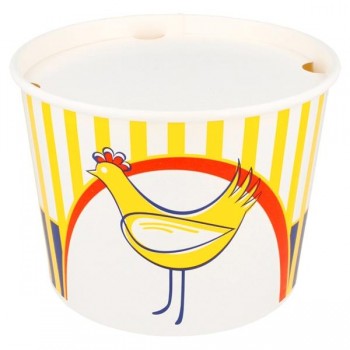 CUBO CON TAPA PARA POLLO FRITO - 2,55 L