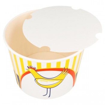 CUBO CON TAPA PARA POLLO FRITO - 5,1 L
