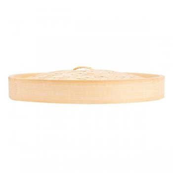 TAPA PARA BASE BAMBÚ DIM-SUN PARA COMIDA AL VAPOR - 30x30 CM