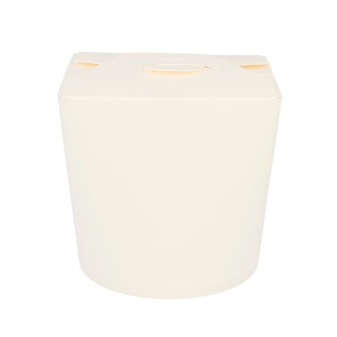 ENVASE BLANCO DE PAPEL TAKE AWAY - 780 ML (500 Unidades)