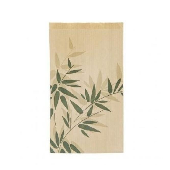 BOLSA KRAFT BOLLERÍA FEEL GREEN -19+8X35 CM (250 Unidades)