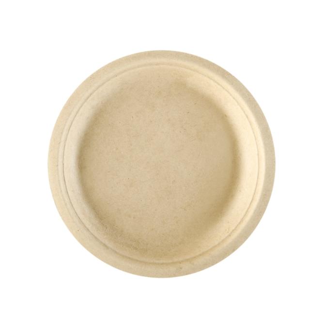 PLATO HONDO BAGAZO NATURAL - 18x1,8 CM