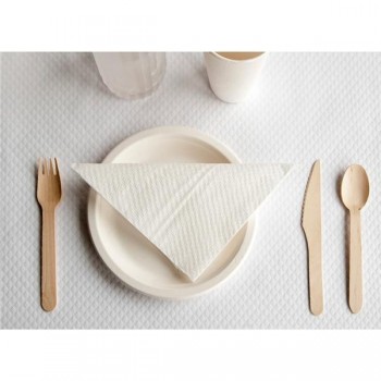 PLATO HONDO BAGAZO NATURAL - 18x1,8 CM