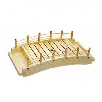 PUENTE PARA MARISCO DE MADERA NATURAL
