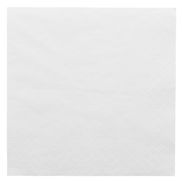 SERVILLETA BLANCA GAMA ECOLABEL LUXE - 20x20 CM (4800 Unidades)