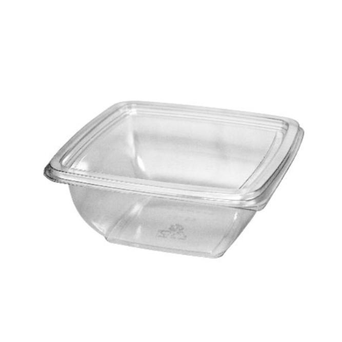 TAPA PET PLANA TRANSPARENTE - 19,5x19,5 CM