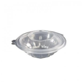 ENVASE REDONDO CON TAPA BISAGRA - 150 ML
