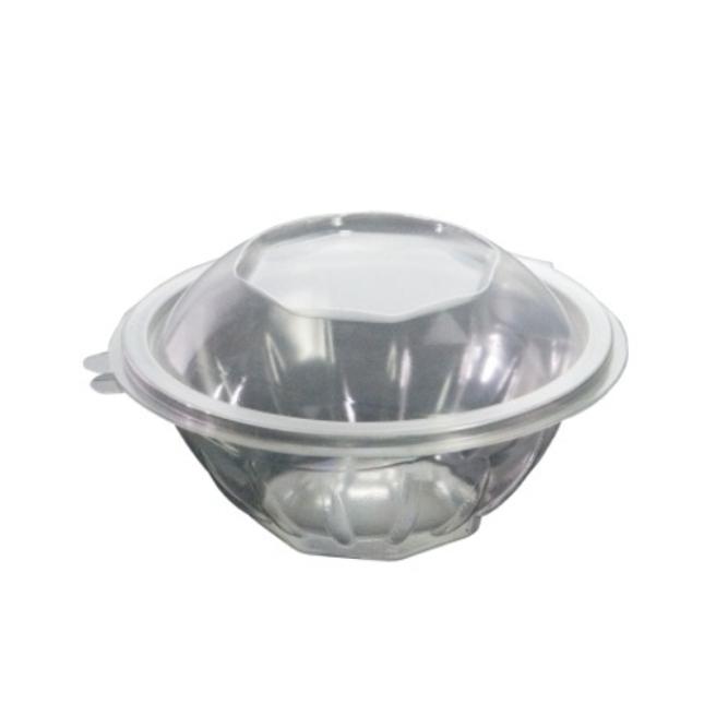 ENVASE REDONDO CON TAPA BISAGRA - 500 ML (300 Unidades)