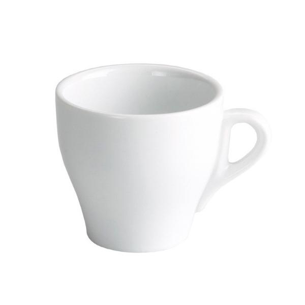 TAZA DE DESAYUNO PORCELANA BLANCA MODELO ROMA - 250 ML