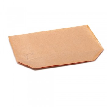 BOLSA PAPEL LAMINADO TURTLE PACK ACABADO KRAFT - 20x15+4 CM