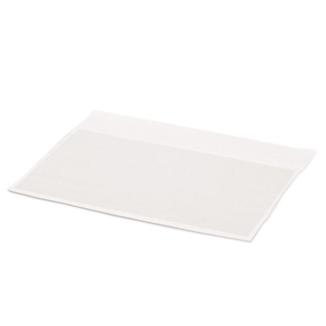 BOLSA BLANCA KRAFT CON VENTA PARA BOCADILLO - 24x19+17 CM