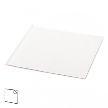 BOLSA BLANCA ANTIGRASA LAMINADA ABIERTA 2 LADOS - 15x15,2 CM