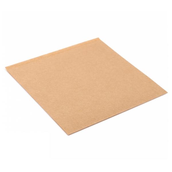 BOLSA KRAFT ABIERTA  2 LADOS - 15x15,2 CM