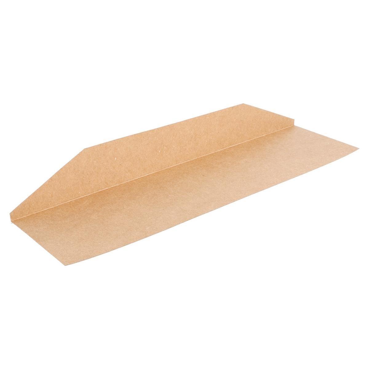 BANDEJA KRAFT PARA BOLSAS DE BOCADILLO - 30,5x12 CM (250 Unidades)