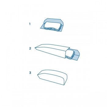 BANDEJA KRAFT PARA BOLSAS DE BOCADILLO - 30,5x12 CM